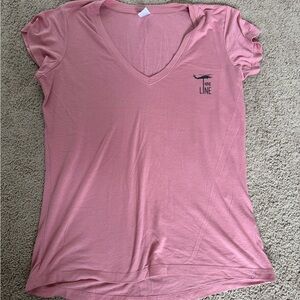 Nine Line V-Neck T-Shirt